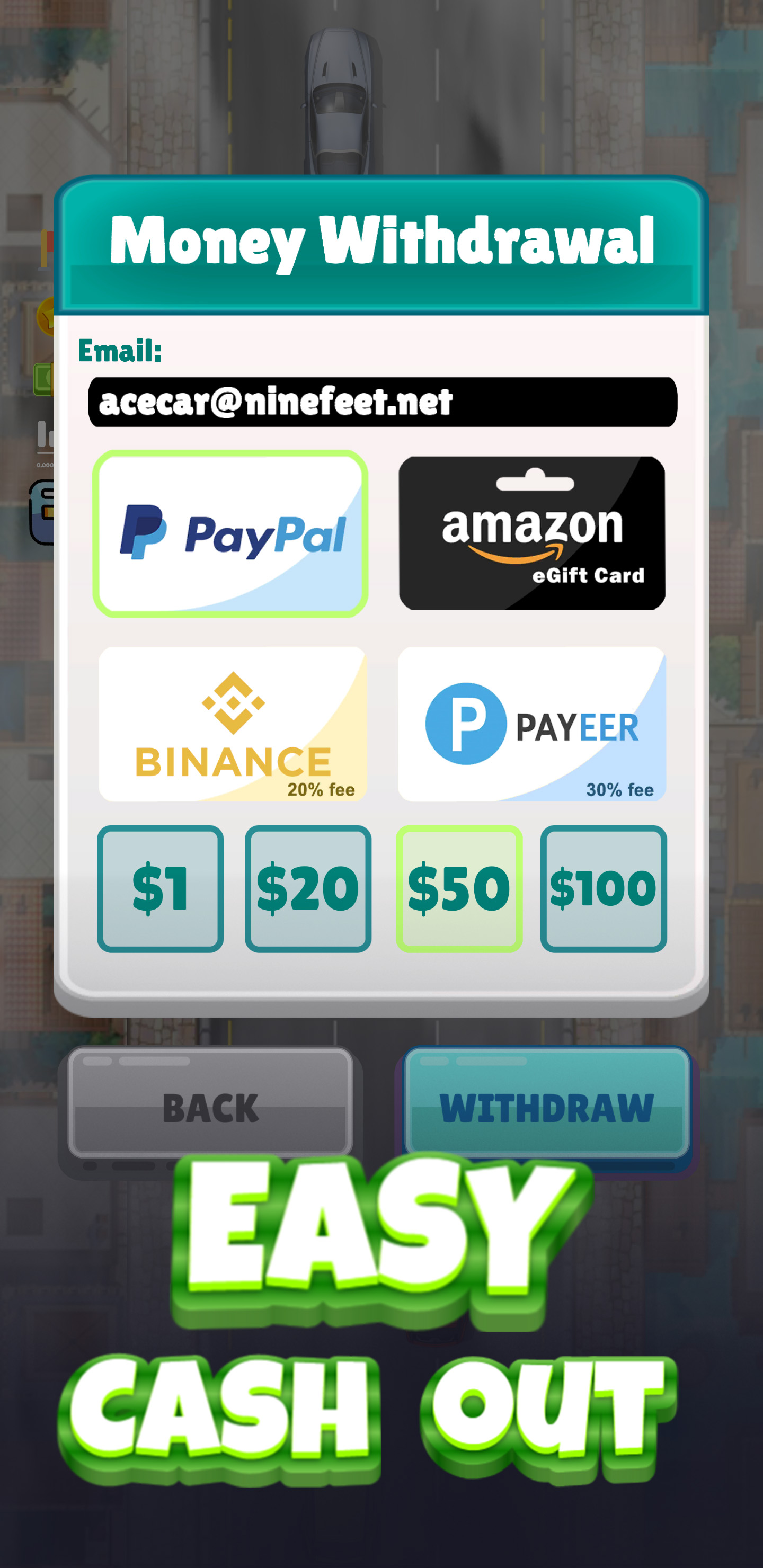 ace car real money earn cash screenshot 4