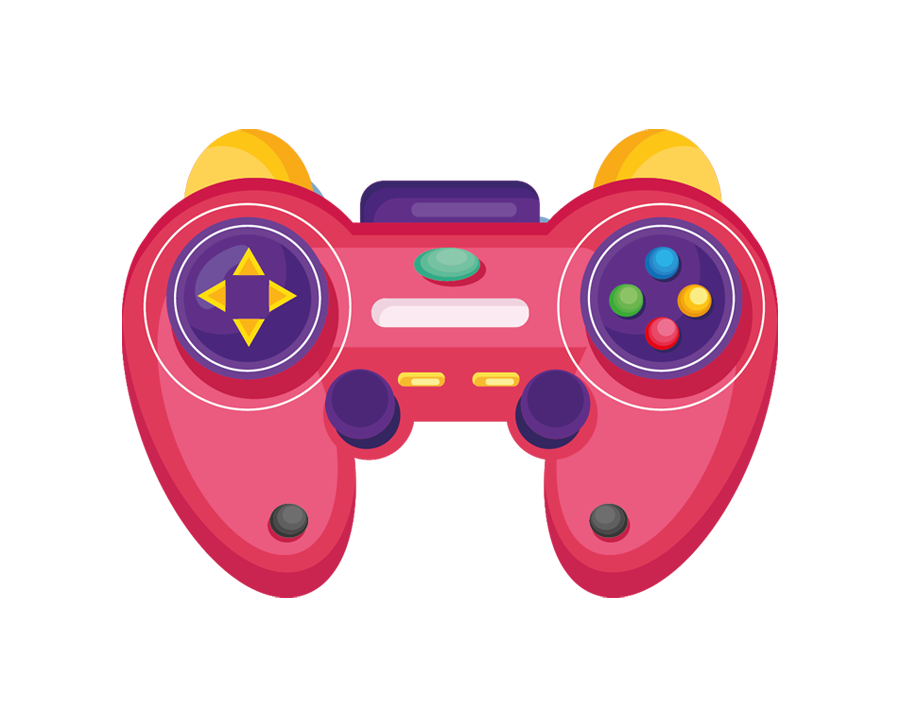 icon joystick colorful